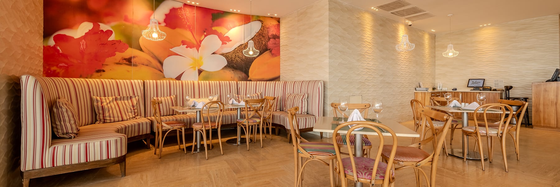 Dining Area of Radisson Cartagena Ocean Pavillion - Cartagena Colombia